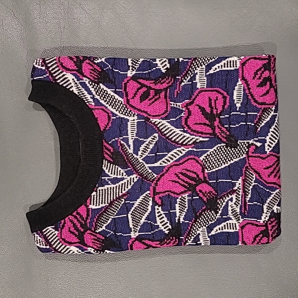 Club Monaco Floral Wool Sweater Tank